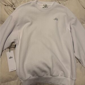 alo accolade crew neck pullover